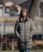 Mare of Easttown Lori Ross Grey Parachute Jacket