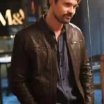 Mark Trent Found S01 Brown Motorcycle Leather Jacket