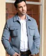 Mark Trent Found S02 Blue Zip-up Jacket