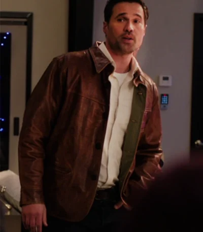 Mark Trent Found S02 Brown Leather Jacket