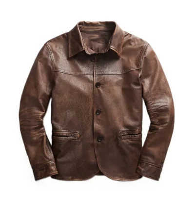 Mark Trent Found S02 Brown Leather Jacket