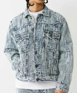 Euphoria Marshawn Lynch Distressed Denim Jacket