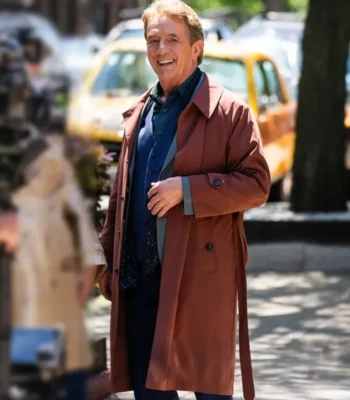 Martin Short Only Murders in the Building S05 Brown Coat