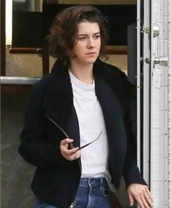 Mary Elizabeth Winstead Gemini Man Black Jacket