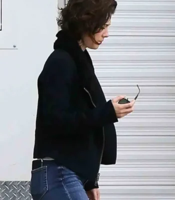 Mary Elizabeth Winstead Gemini Man Black Jacket