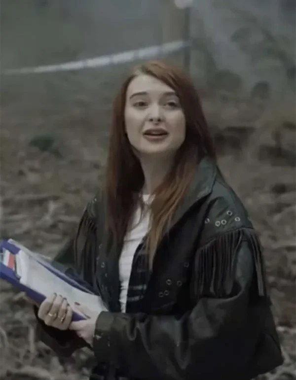 Mary Had a Little Lamb 2023 May Kelly Fringe Leather Jacket