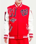 Mash Up Washington Nationals Varsity Jacket