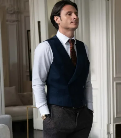 Mathieu Cadault Emily in Paris Charles Martins Vest