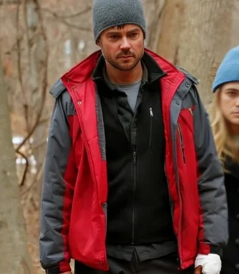 Matt Long Manifest Red Hooded Jacket