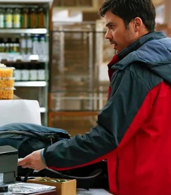 Matt Long Manifest Red Hooded Jacket