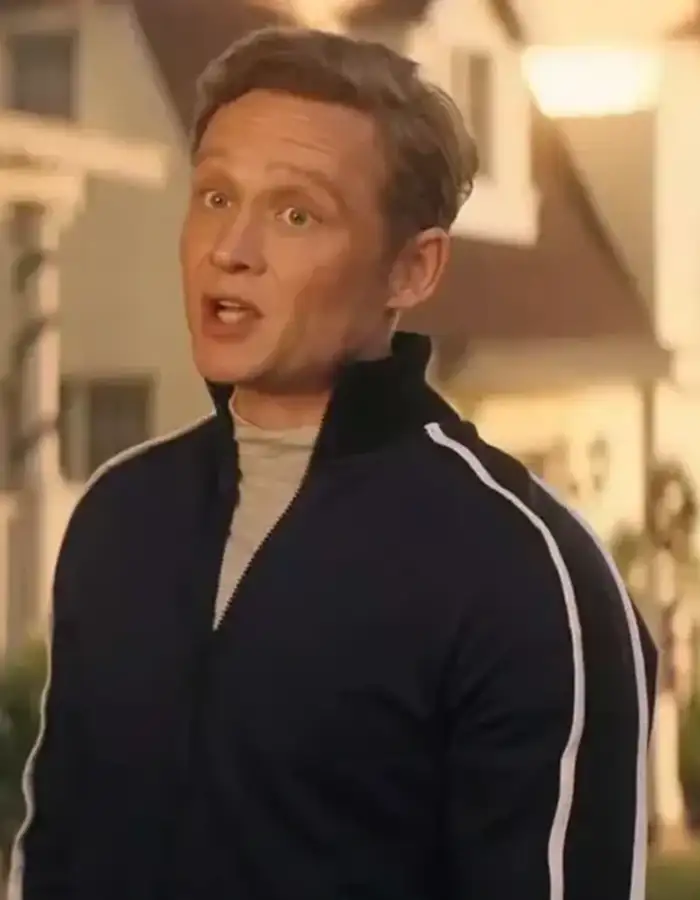 Matthias Schweighöfer Family Switch 2023 Black Track Jacket Matthias Schweighöfer Family Switch 2023 Black Track Jacket