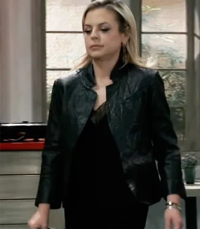 Maxie Jones General Hospital Leather Jacket