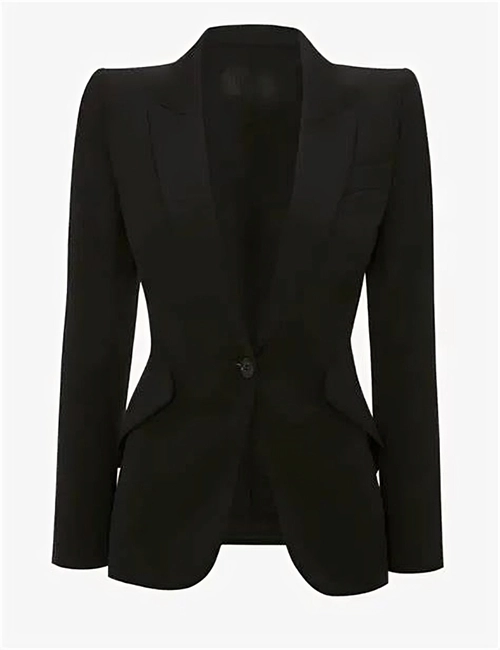 Maya Stern Fool Me Once 2024 Black Blazer Maya Stern Fool Me Once 2024 Black Blazer