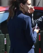 Maya Stern Fool Me Once TV Series Blue Blazer