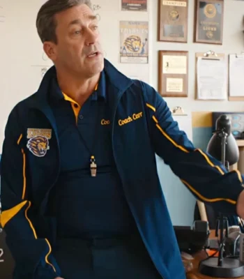 Mean Girls 2024 Jon Hamm Blue Jacket
