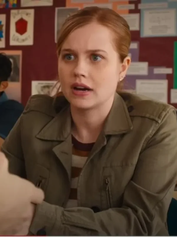 Mean Girls 2024 Angourie Rice Green Cotton Jacket