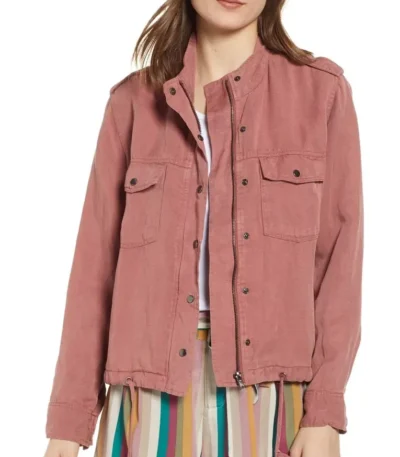 Megan Garner Lucifer S05 Pink Jacket