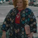 Melissa McCarthy Movie Genie 2023 Quilted Floral Jacket