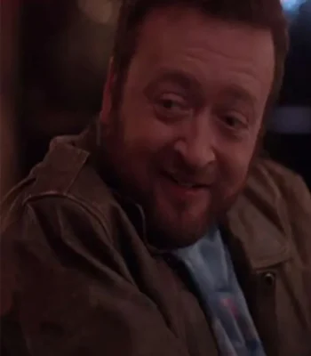 Merry Good Enough 2023 Neil Casey Brown Leather Jacket