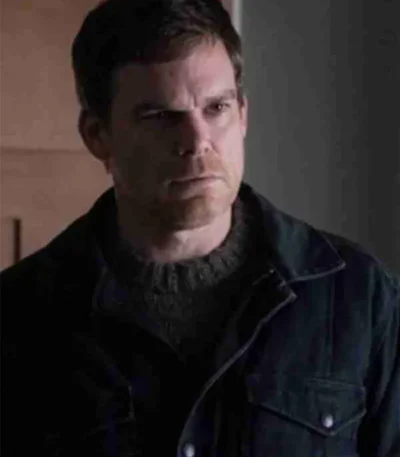 Michael C. Hall Dexter New Blood Black Cotton Jacket