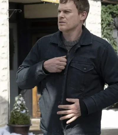 Michael C. Hall Dexter New Blood Black Cotton Jacket