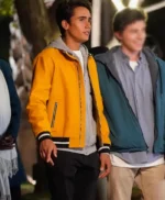 Michael Cimino Love Victor Salazar Stand-Up Collar Yellow Jacket
