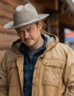 Michael Dorman Joe Pickett S01 Brown Cotton Jacket
