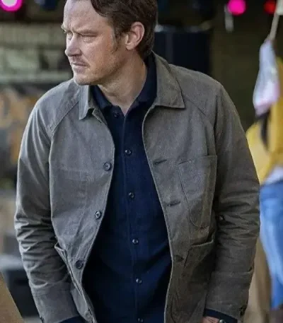 Michael Dorman Joe Pickett S01 Grey Cotton Jacket