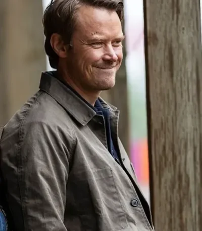 Michael Dorman Joe Pickett S01 Grey Cotton Jacket