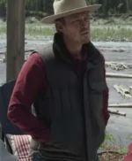 Michael Dorman Joe Pickett S02 Grey Cotton Vest