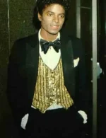 Michael Jackson Award Ceremony Vintage Black Blazer