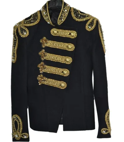 Michael Jackson Black and Gold Jacket