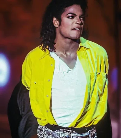 Michael Jackson Come Together Yellow Shirt