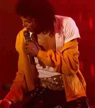 Michael Jackson Come Together Yellow Shirt