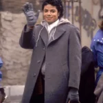 Michael Jackson Gray Wool Coat