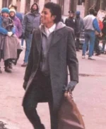 Michael Jackson Gray Wool Coat