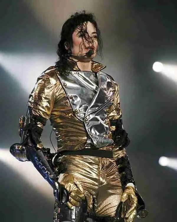 Michael Jackson History World Tour Golden Jacket Michael Jackson History World Tour Golden Jacket
