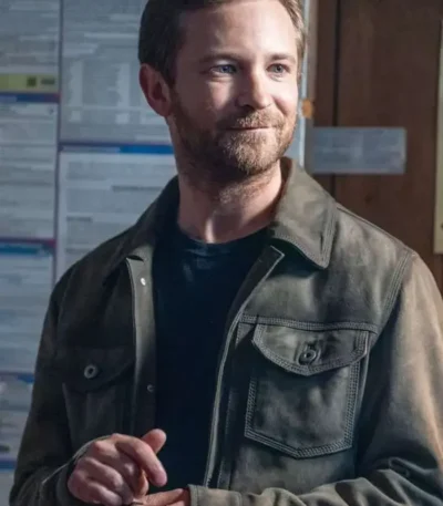 Michael Welch Quantum Leap S01 Suede Leather Jacket