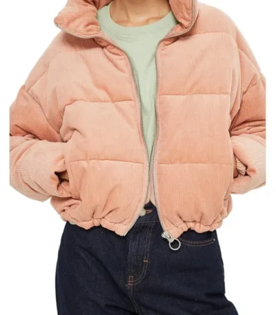 Midnight Mass Leeza Puffer Mandys Pink Jacket