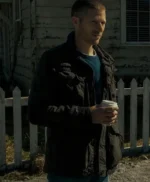 Midnight Mass Zach Gilford Black Cotton Jacket