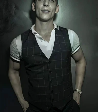 Miguel Herran Elite Christian S02 Black Vest