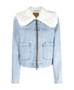 Millie Gibson Doctor Who Denim Sherpa Jacket