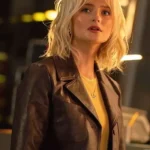 Millie Gibson Doctor Who S02 Brown Blazer