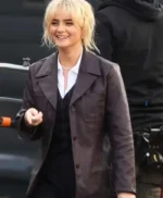Millie Gibson Doctor Who S02 Brown Blazer
