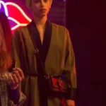 Mina El Hammani Elite S03 Nadia Green Long Coat