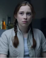 Mina Sundwall Lost In Space White Jacket