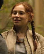 Mina Sundwall Lost In Space White Jacket
