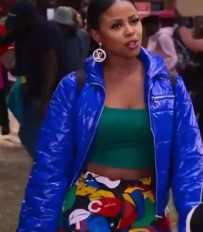 Miseducation S01 Buntu Petse Blue Puffer Jacket