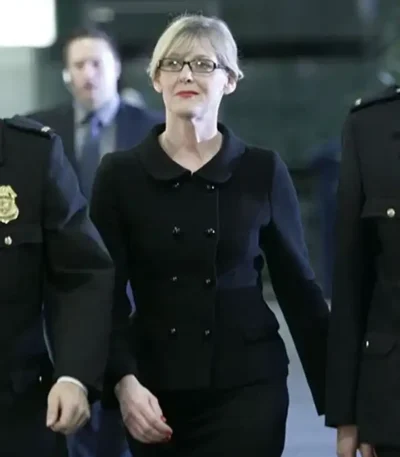 Miss Foster TV Series Doctor Who Season 4 Black Coat
