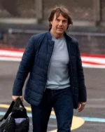 Mission Impossible 8 Ethan Hunt Blue Puffer Jacket
